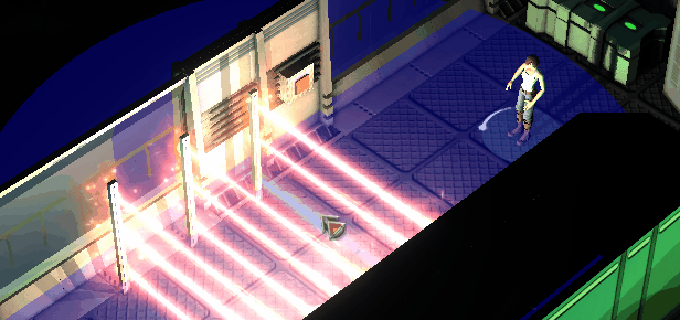 Disable Lasers with EMP Grenade